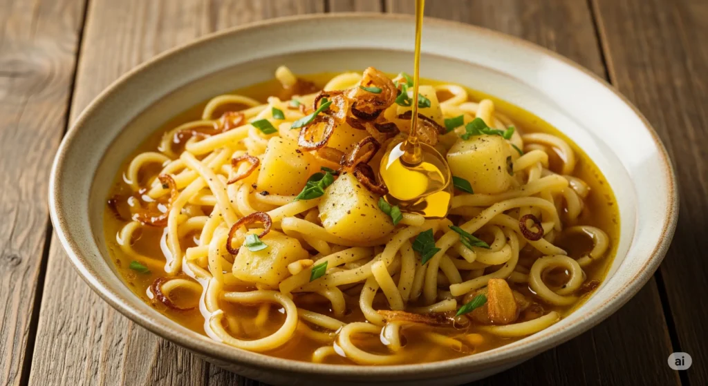 Thick Potato Noodles Recipe